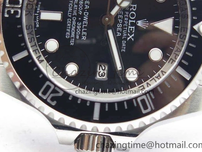 Dial SS Bracelet Edition Best BP SA3135 On DEEPSEA 1:1 Maker Black V2 116660 Sea-Dweller 0713